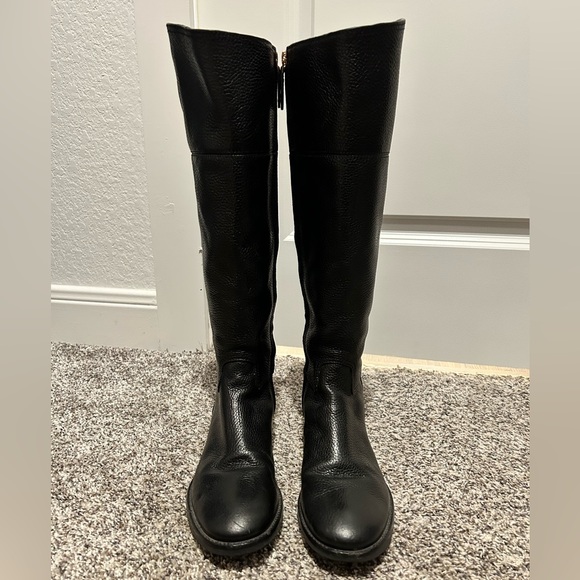 Tory Burch Black Riding Boots - Picture 1 of 6